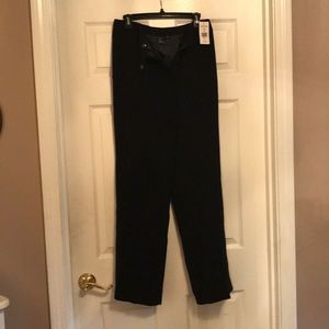 Tahari Black lined dress/career pant